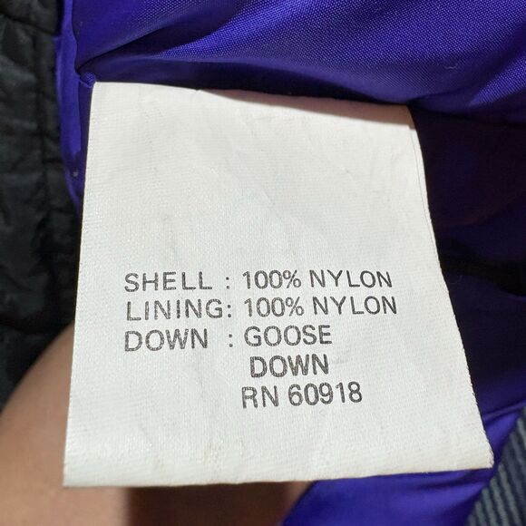 Sierra Designs Down Puffer Vest Men XL Black Quilted Outdoor Hiking Winter Warm - Picture 5 of 8